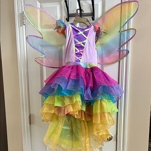 Rainbow Fairy Kids Costume